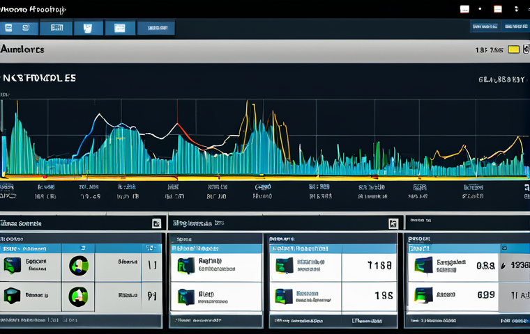 네트워크 실무에서 자주 사용하는 분석 도구 소개 - A network administrator analyzing data packets with Wireshark, fully focused, wearing professional a...
